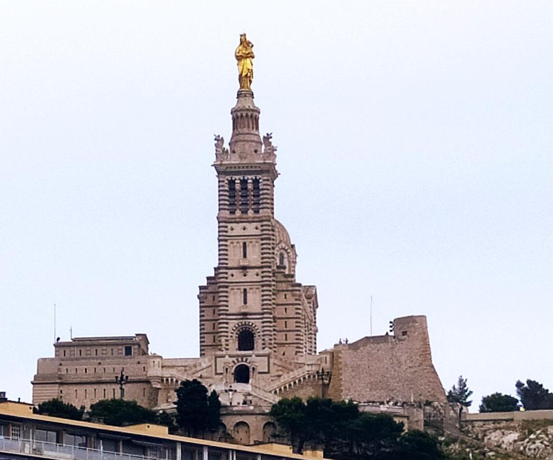 Apartmán T2 Vue Sur La Basilique De Notre Dame De La Garde Marseille Exteriér fotografie